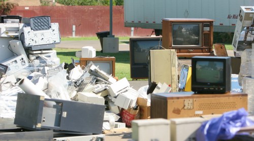 Professional loft clearance in progress