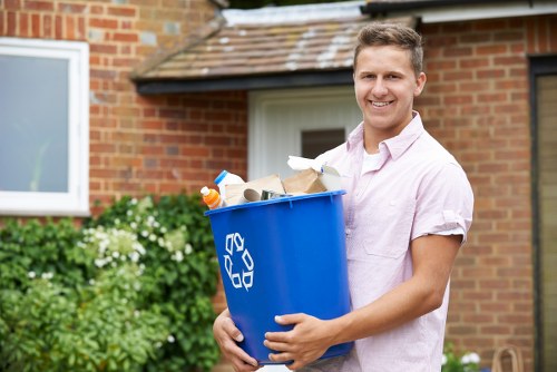 Satisfied customers after successful house clearance in Soho